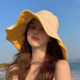 女優帽 リバーシブル 鍔広帽 | PlusNao | 詳細画像2 