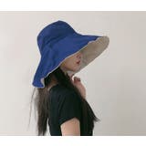 女優帽 リバーシブル 鍔広帽 | PlusNao | 詳細画像4 