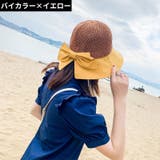 麦わら帽子 ストローハット ツバ広帽 | PlusNao | 詳細画像16