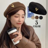 ベレー帽 帽子 レディース | PlusNao | 詳細画像1 