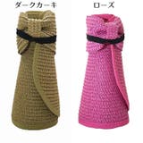 サンバイザー 麦わら帽子 レディース | PlusNao | 詳細画像15 