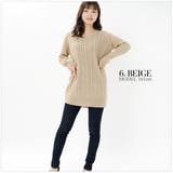 ニットチュニック Vネック ロングニット | PlusNao | 詳細画像11
