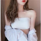 ストラップレスブラ チューブトップブラ ブラジャー | PlusNao | 詳細画像3 