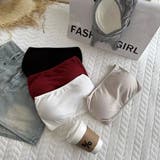 ストラップレスブラ チューブトップブラ ブラジャー | PlusNao | 詳細画像7 