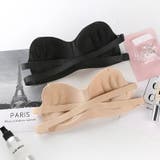 ストラップレスブラ チューブトップブラ ノンワイヤーブラジャー | PlusNao | 詳細画像10 