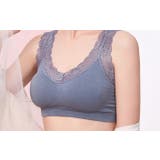 ノンワイヤーブラ ハーフトップブラ ブラジャー | PlusNao | 詳細画像6 