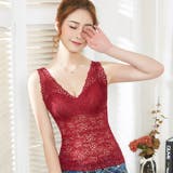 ブラトップ カップ付きインナー ノースリーブ | PlusNao | 詳細画像3 