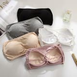 ストラップレスブラ レディース チューブトップブラ | PlusNao | 詳細画像2 