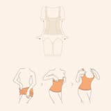 ボディシェイパー 補正下着 ウエストくびれメイク | PlusNao | 詳細画像12