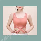 スポーツブラ ハーフトップ ブラトップ | PlusNao | 詳細画像12 