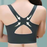 スポーツブラ ハーフトップ ブラトップ | PlusNao | 詳細画像2 