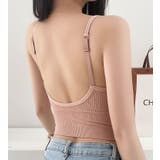 ブラトップ ハーフキャミ レディース | PlusNao | 詳細画像3 