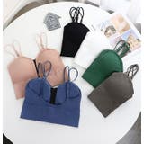 ブラトップ ハーフキャミ レディース | PlusNao | 詳細画像9 