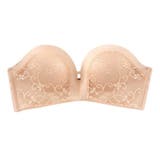 ストラップレスブラ ノンワイヤーブラジャー ハーフカップ | PlusNao | 詳細画像9