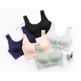 ノンワイヤーブラ ハーフトップブラ ブラジャー | PlusNao | 詳細画像9 