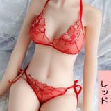 ブラ＆ショーツ 三角ブラ Tバック | PlusNao | 詳細画像14 