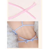 ブラ＆ショーツ 三角ブラ Tバック | PlusNao | 詳細画像9 