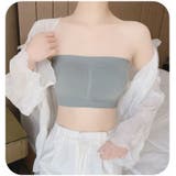 ストラップレスブラ チューブトップブラ ブラジャー | PlusNao | 詳細画像3 