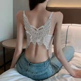 ブラトップ カップ付きインナー キャミソール | PlusNao | 詳細画像8 