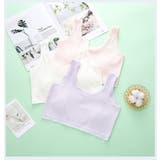 ジュニアブラ ハーフトップ スポーツブラ | PlusNao | 詳細画像6 