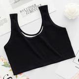 ジュニアブラ ハーフトップ スポーツブラ | PlusNao | 詳細画像8 