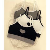 ハーフトップブラ スポーツブラ ブラジャー | PlusNao | 詳細画像3 