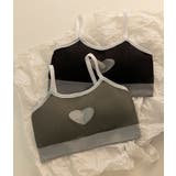 ハーフトップブラ スポーツブラ ブラジャー | PlusNao | 詳細画像5 