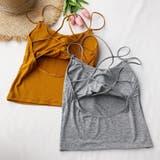 ブラトップ カップ付きインナー キャミソール | PlusNao | 詳細画像13 