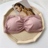 チューブトップブラ ストラップレスブラ 後ろホック | PlusNao | 詳細画像10 