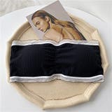 チューブトップブラ ストラップレスブラ 後ろホック | PlusNao | 詳細画像14 