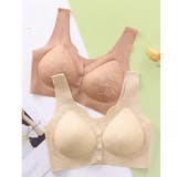 ノンワイヤーブラ 前開きブラジャー ヘムブラジャー | PlusNao | 詳細画像9