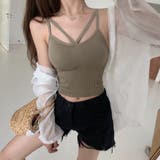 ブラトップ キャミソール レディース | PlusNao | 詳細画像11 