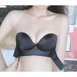 ストラップレスブラ ブラジャー レディース | PlusNao | 詳細画像3 