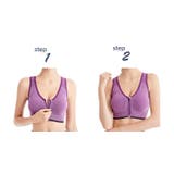 スポーツブラ フロントファスナー スポブラ | PlusNao | 詳細画像15 