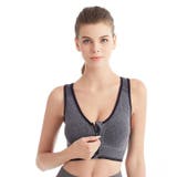 スポーツブラ フロントファスナー スポブラ | PlusNao | 詳細画像4 