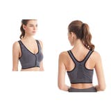 スポーツブラ フロントファスナー スポブラ | PlusNao | 詳細画像9 