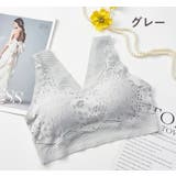 ハーフトップブラ ノンワイヤーブラジャー ブラジャー | PlusNao | 詳細画像14 