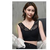 ノンワイヤーブラ ブラジャー ハーフトップブラ | PlusNao | 詳細画像3 