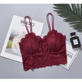 ノンワイヤーブラ ハーフトップブラ ブラジャー | PlusNao | 詳細画像9