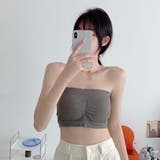 ストラップレスブラ チューブトップブラ ベアトップブラ | PlusNao | 詳細画像5 