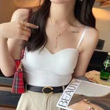 ブラトップ カップ付きキャミソール レディース | PlusNao | 詳細画像4 