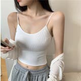 ブラトップ カップ付き キャミソール | PlusNao | 詳細画像4 