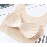 ノンワイヤーブラ ハーフトップブラ ブラジャー | PlusNao | 詳細画像10