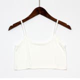 キャミソール ハーフキャミ ショート丈 | PlusNao | 詳細画像5 