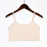 キャミソール ハーフキャミ ショート丈 | PlusNao | 詳細画像8 