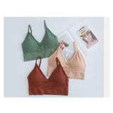 スポーツブラ ブラジャー ハーフトップブラ | PlusNao | 詳細画像4 