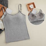 ブラトップ カップ付き キャミソール | PlusNao | 詳細画像7 