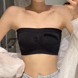 ストラップレスブラ チューブトップブラ レディース | PlusNao | 詳細画像3