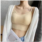 ブラトップ カップ付き キャミソール | PlusNao | 詳細画像4 