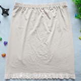 ペチコート インナースカート 裾レース | PlusNao | 詳細画像10 